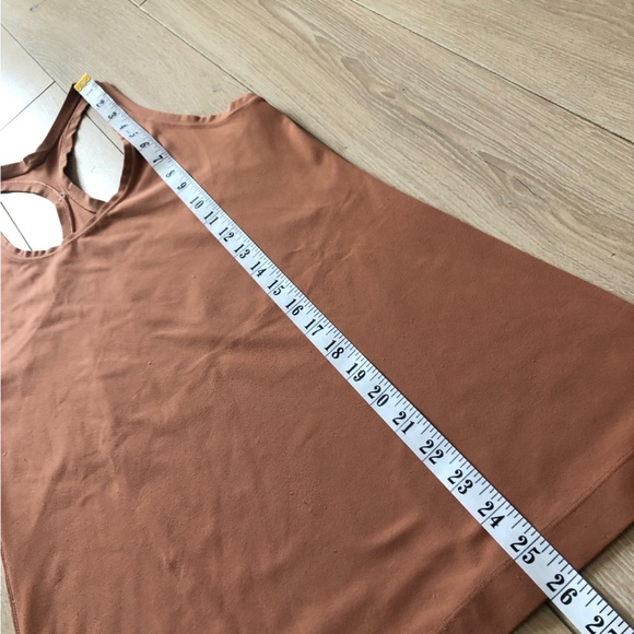 Lululemon Racerback Running Tank Top in Burnt Orange - Picture 8 of 8
